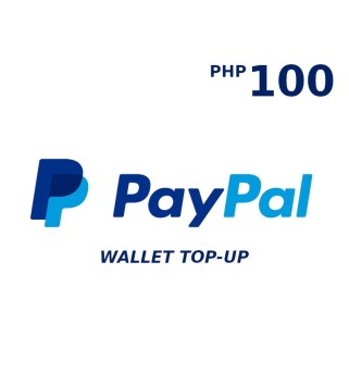 PayPal Wallet PHP 100 Top Up Key GLOBAL